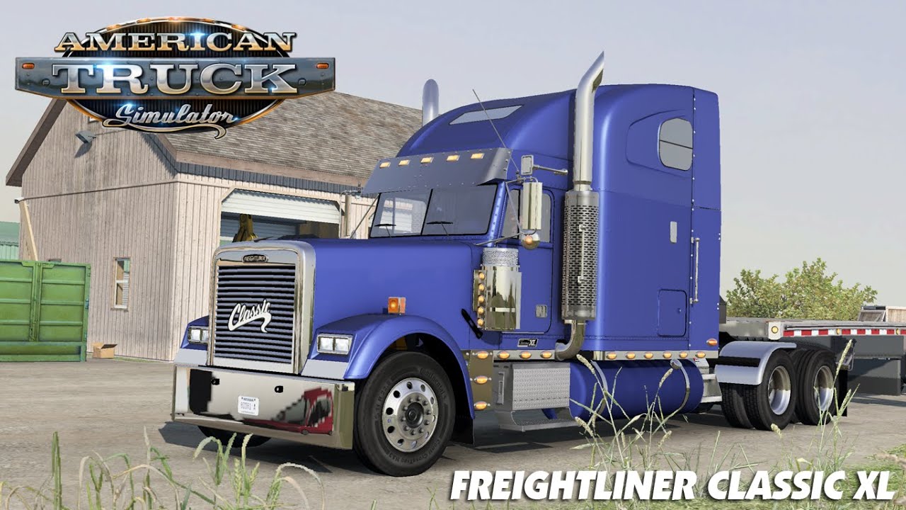 Freightliner Classic Xl V31 Bsa Revision 146x Ats Mods American Truck Simulator Mods